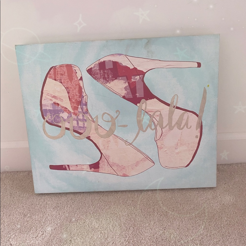 Teal Ooo-LaLa Painting With Girly Heels🌸
